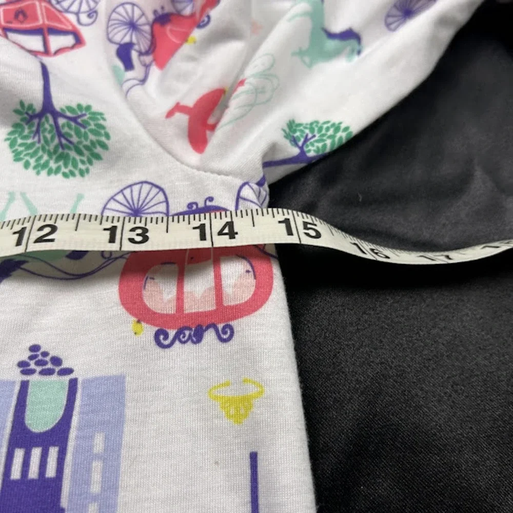 Carters Girls Princess Nightgown Set Size 4-5 and 8-10 Castle Unicorn White 2pc